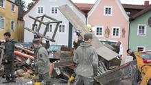 Hagel und Gewitter: Erneut starke Unwetter in Oberösterreich am Sonntag,  9. Juni 2013
