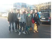 Ausflug der Jugendgruppe in die Therme Erding am Donnerstag,  2. Januar 2014