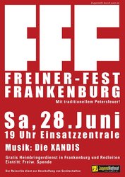 Einladung  zum  FREINER FEST am Montag, 23. Juni 2014
