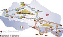 28. Dolomitenradrundfahrt am Donnerstag, 18. Juni 2015
