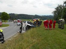 Schwerer Verkehrsunfall am Donnerstag, 18. Juni 2015