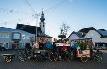 Jubiläum: Frankenburg eröffnete 200. Fahrrad-Saison am Sonntag,  1. Januar 2017