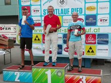 3. Platz beim Rieder Stadtlauf am Mittwoch, 30. August 2017