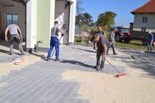 Neugestaltung Feuerwehrhaus Vorplatz FF-Raitenberg am Samstag, 30. September 2017