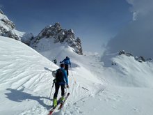 Skitour Leonsberg / Zimnitz 1745 Seehöhe am Mittwoch,  7. Februar 2018