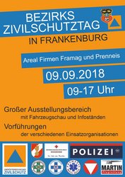 Bezirkszivilschutztag in Frankenburg am Samstag, 11. August 2018