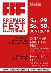 Großes Fest der FFF am Dienstag, 25. Juni 2019