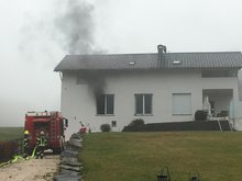 Wohnhausbrand Badstuben am Dienstag, 26. November 2019