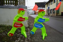Mehr Sicherheit auf der Straße für Kinder in Frankenburg am Donnerstag,  9. Februar 2023, Copyright siehe www.meinbezirk.at