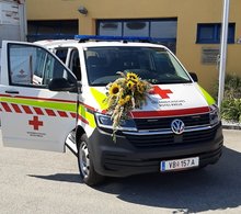 Fahrzeugsegnung Rotes Kreuz am Sonntag, 10. September 2023