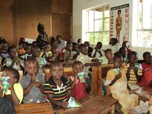 Schulklasse in Kakinga am Donnerstag,  8. August 2013
