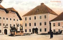 Der Marktplatz um 1890